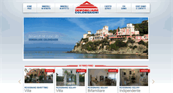 Desktop Screenshot of immobiliarecolombaioni.it